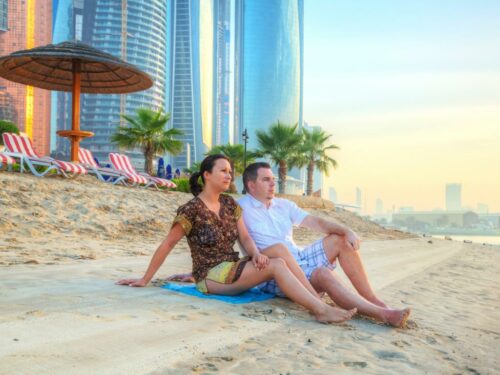 Abu Dhabi Einwohner