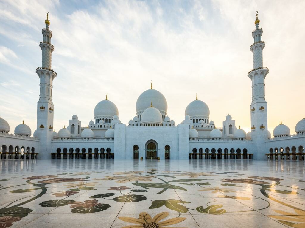 Sheikh Zayed Moschee Besichtigung