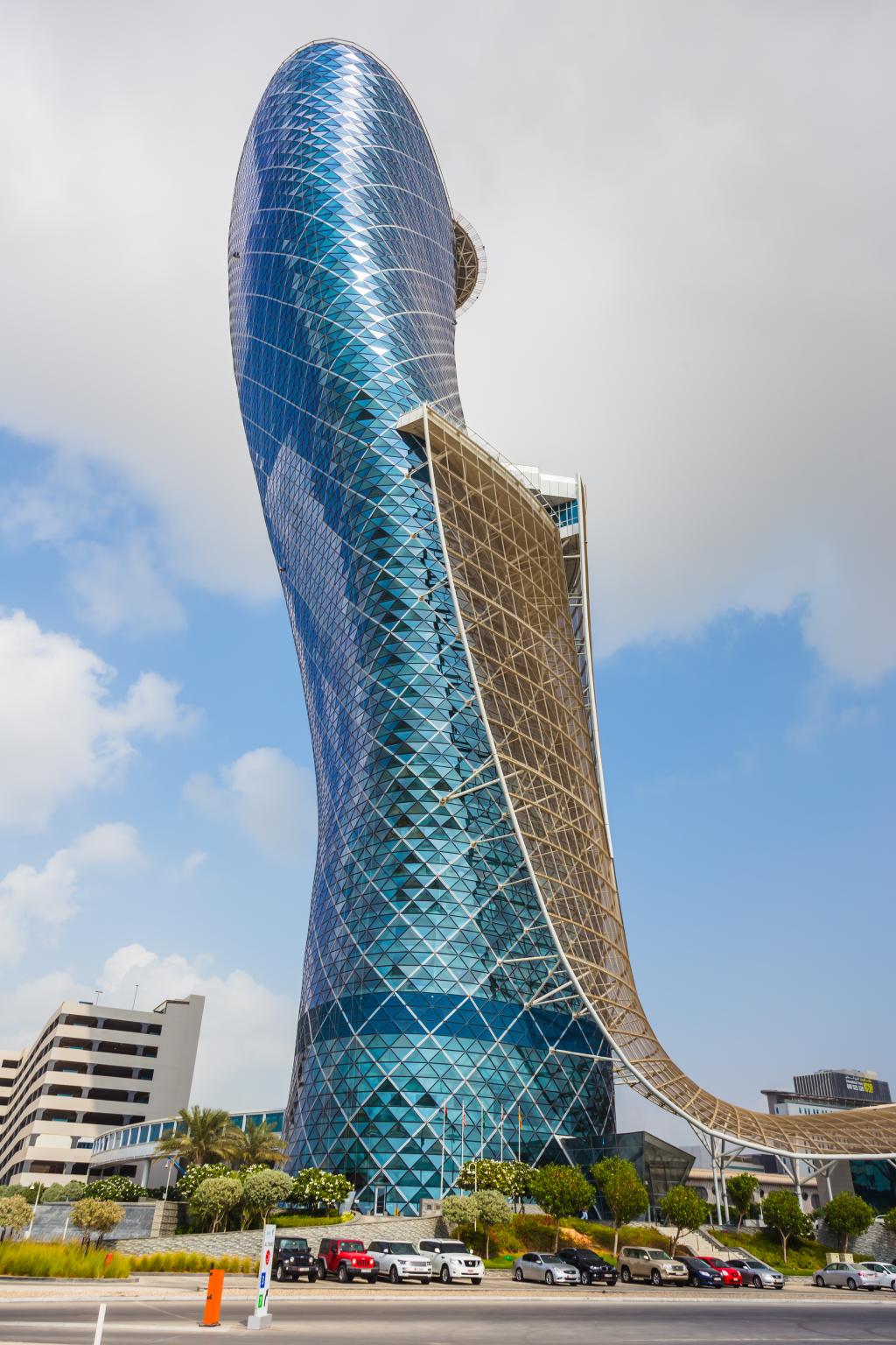 Wolkenkratzer Capital Gate Building