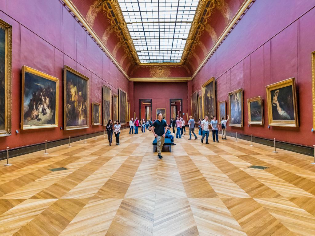 Gemälde im Louvre Paris