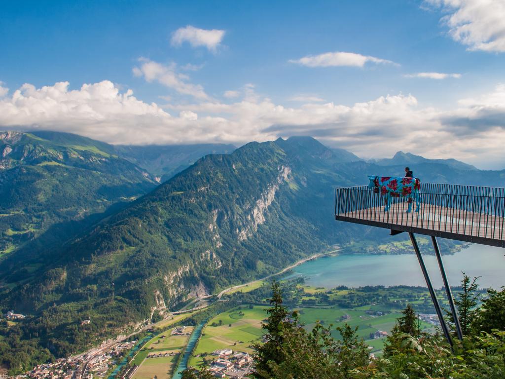 Aussichtsplattform Harder Kulm