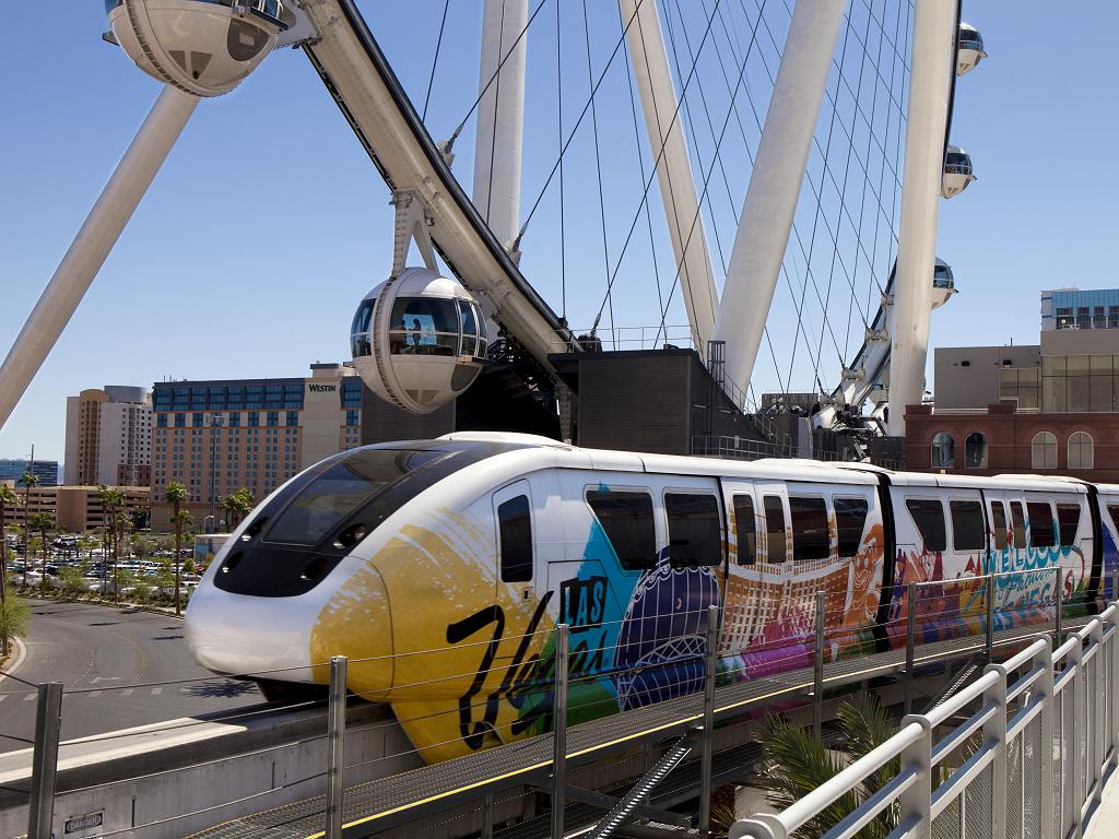 Las Vegas Monorail und Las Vegas High Roller