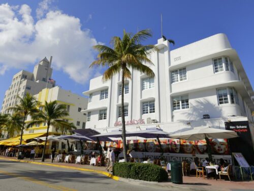 Art Deco Historic District in Miami Beach