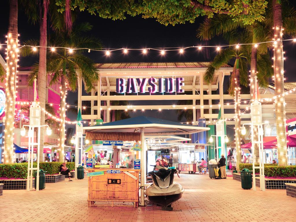 Bayside Marketplace in Miami Florida