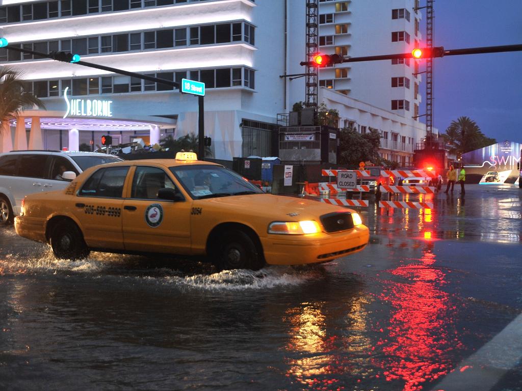 Regenzeit in Miami