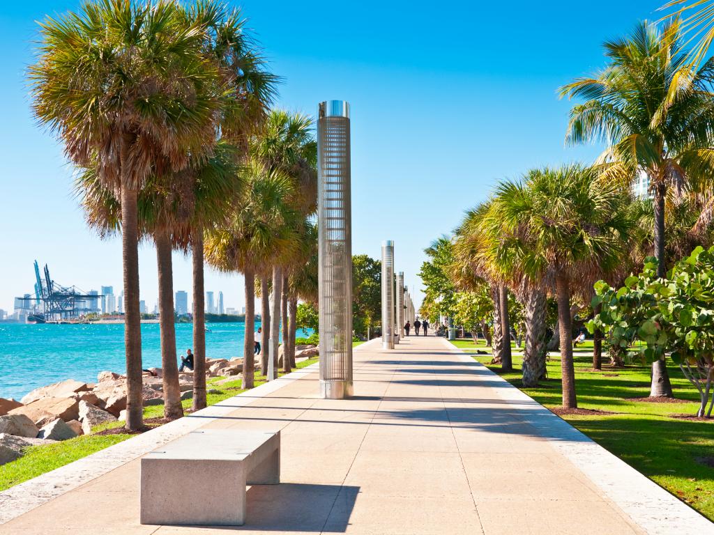 Der South Pointe Park in Miami Beach