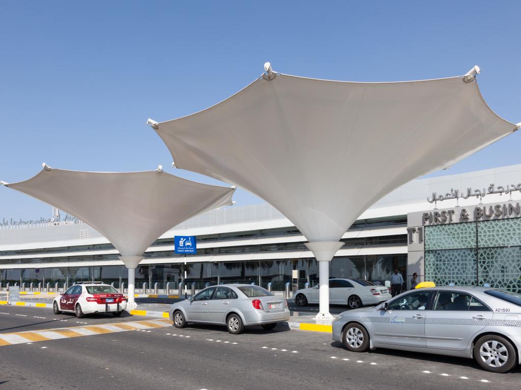 Taxi am Flughafen Abu Dhabi