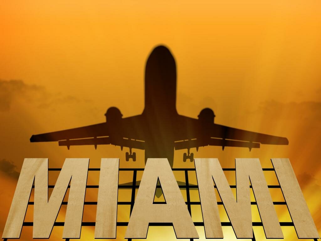 Flug nach Miami