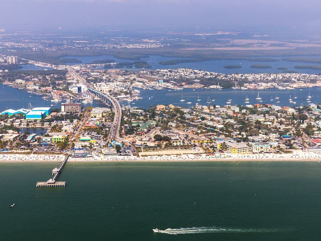Fort Myers Beach Panorama