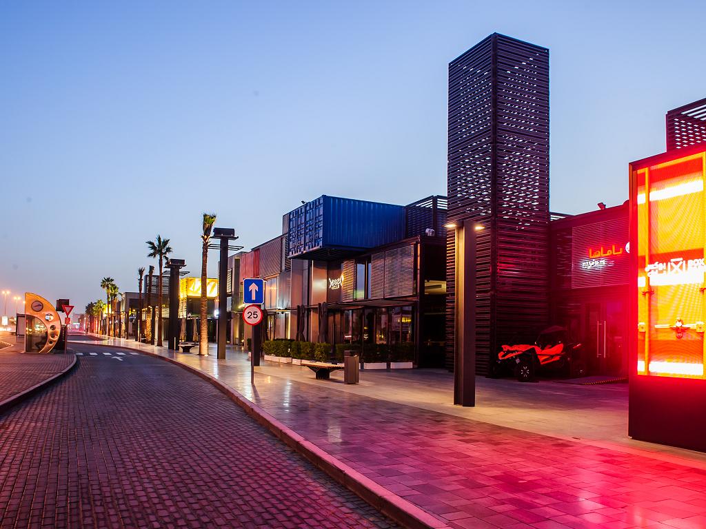 Der Boxpark in Dubai