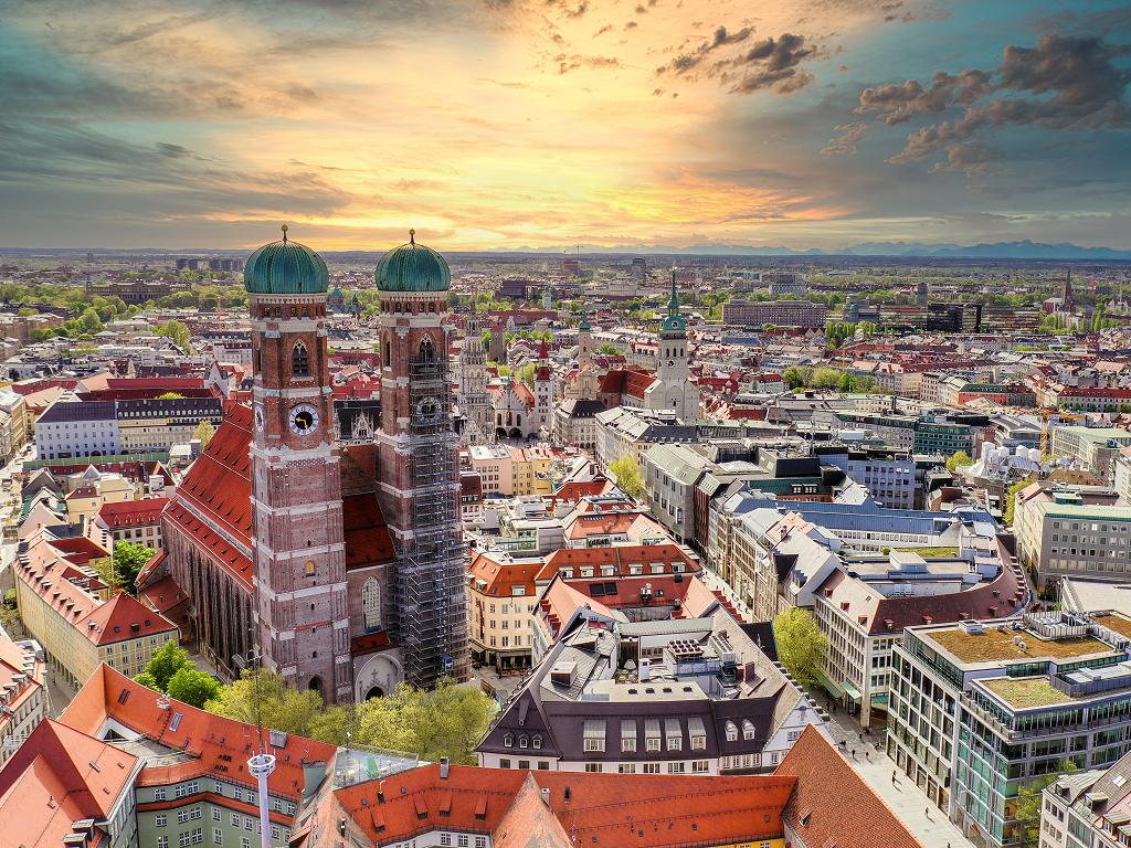 Panorama von der Frauenkirche