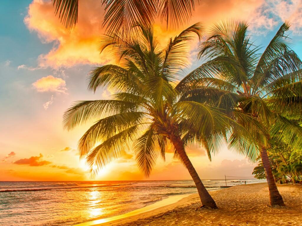 Sonnenuntergang in Barbados