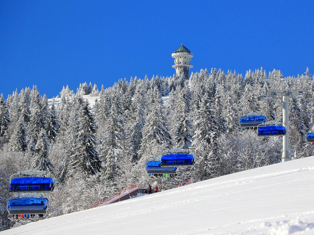 Der Feldberg im Winter