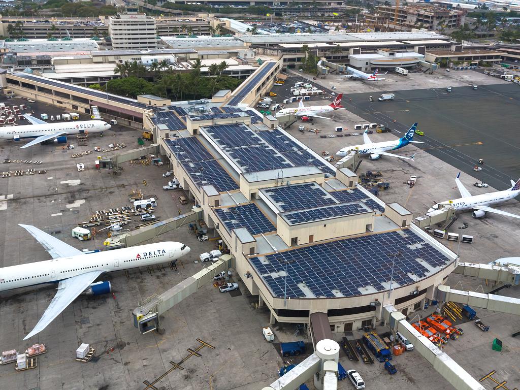 Flughafen Hawaii Terminal