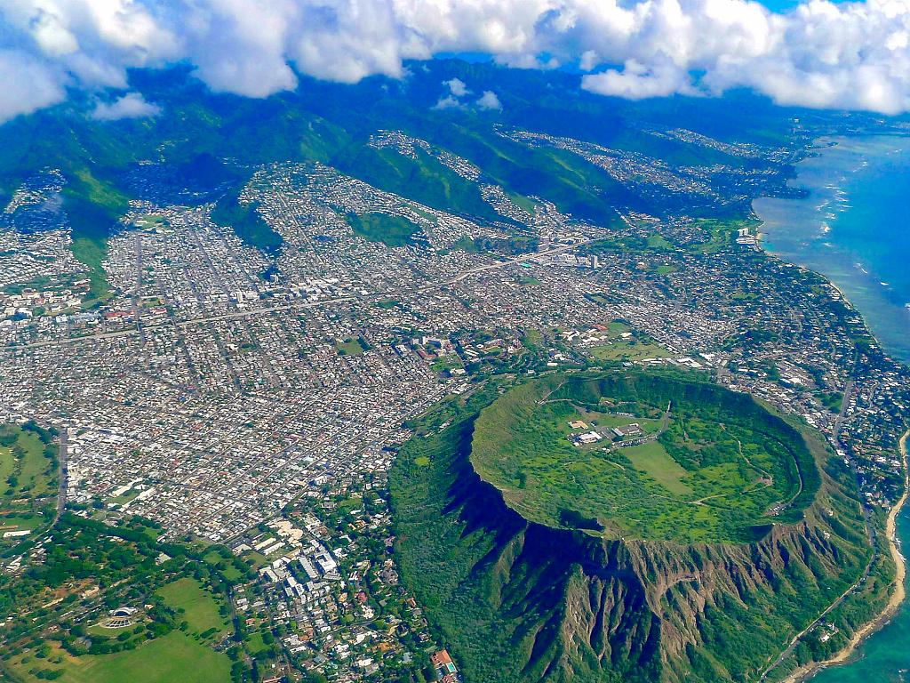 Honolulu und Diamond Head