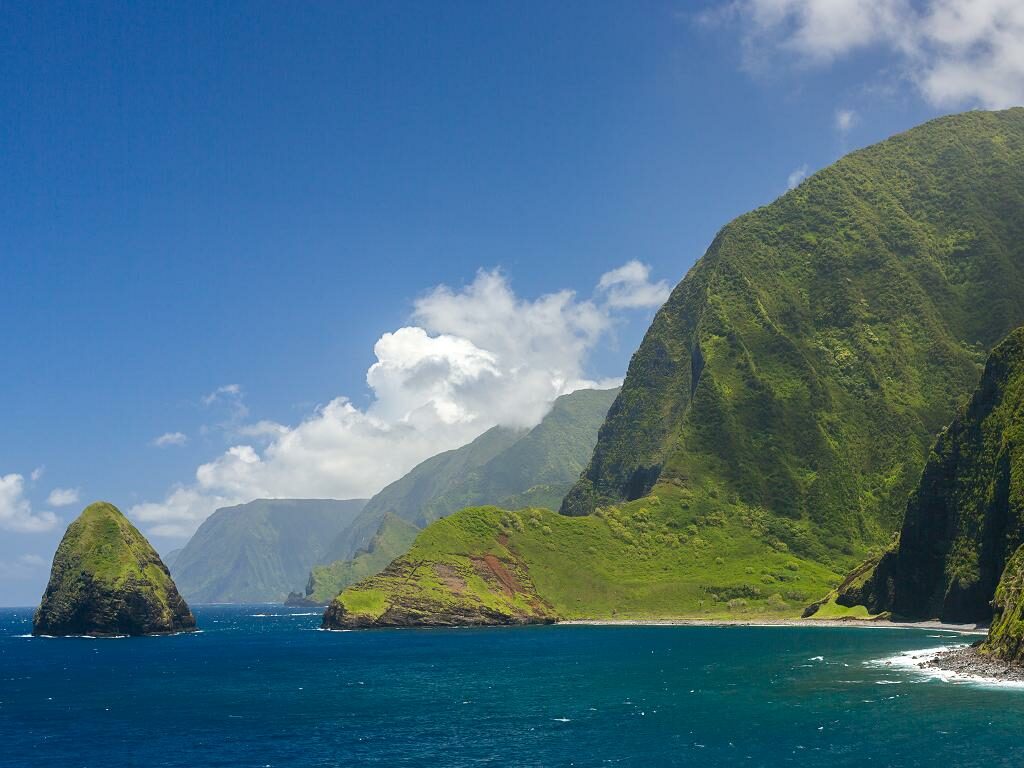 Molokai Hawaii Klippen