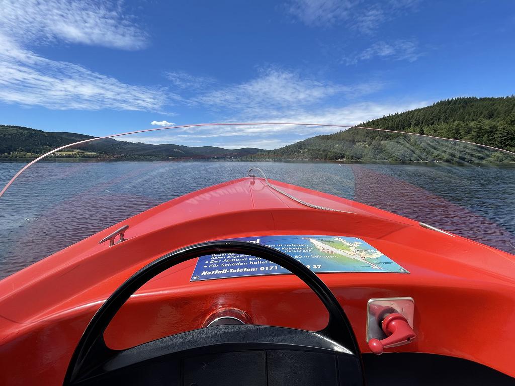 Schluchsee Elektroboot