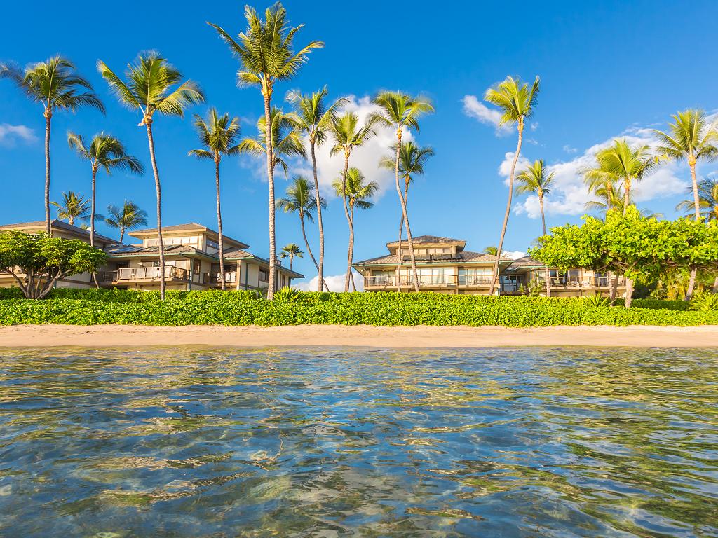 Villa am Strand in Hawaii