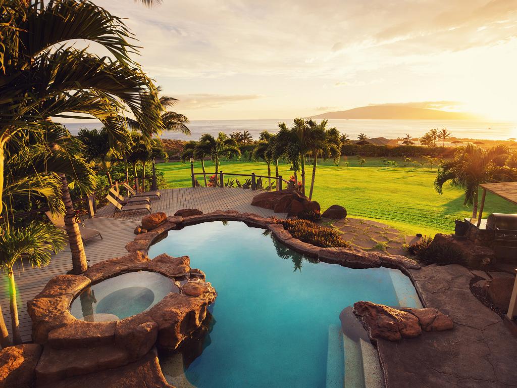 Villa Hawaii mit Meerblick