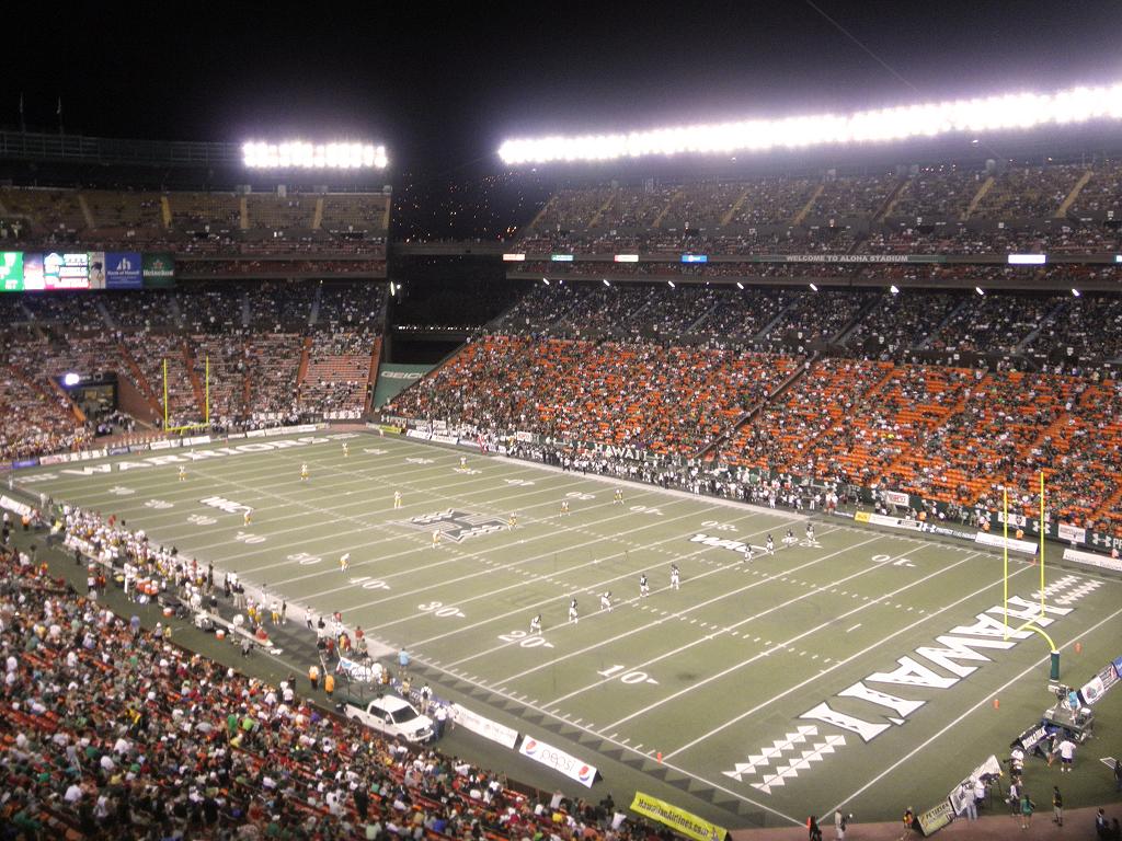 Aloha Stadium Spielfeld