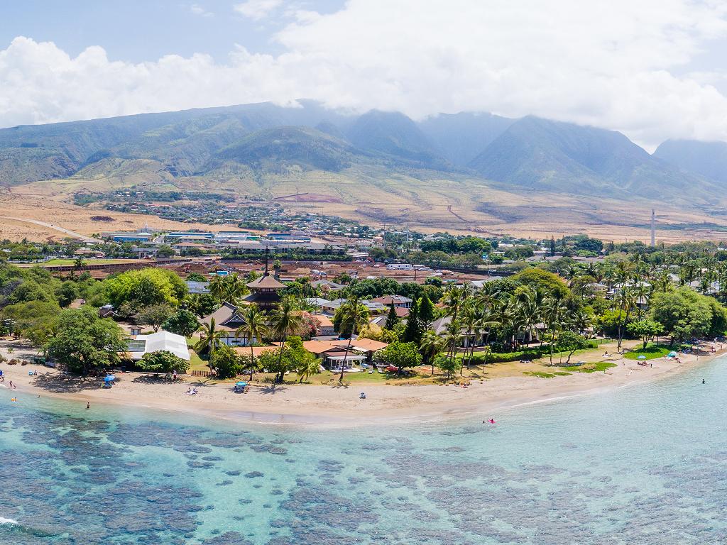 Blick auf Lahaina