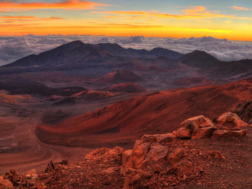 Der Nationalpark am Abend