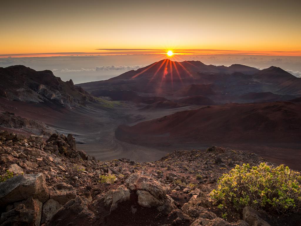 Sonnenaufgang Haleakala Nationalpark