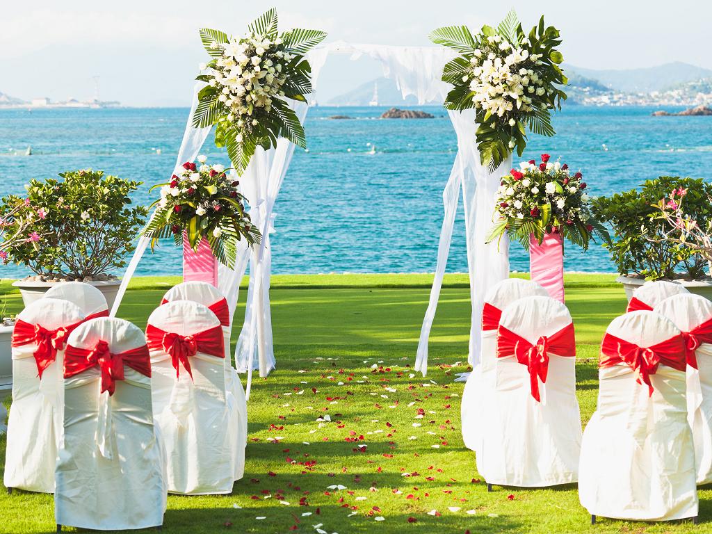 Eine Trauung in Hawaii