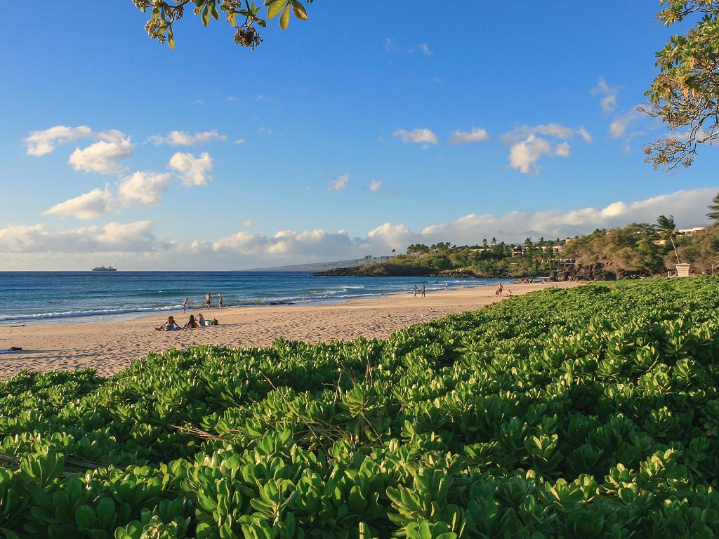 Ein schöner Strand in Hawaii