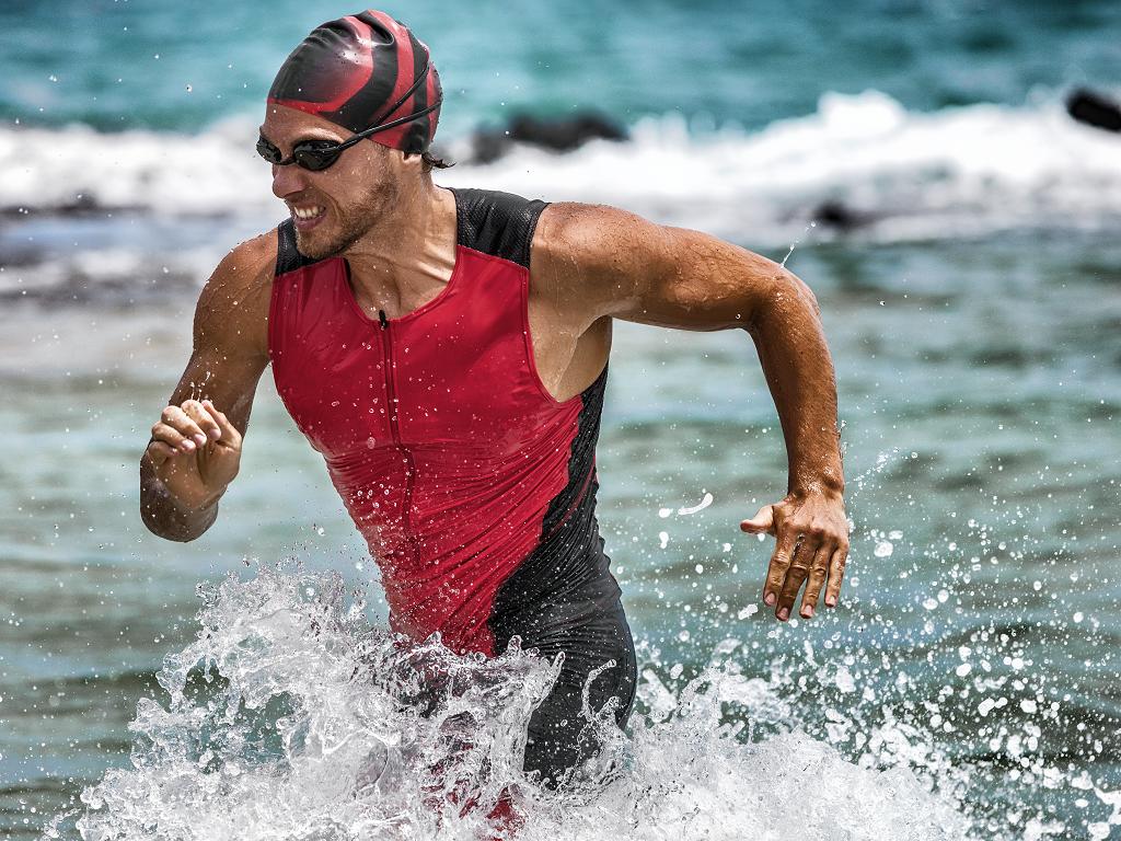 Schwimmen beim Hawaii Triathlon