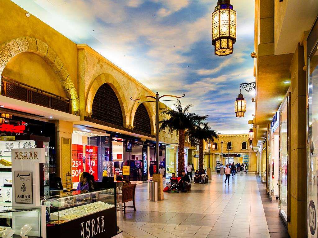 Geschäfte in der Ibn Battuta Mall