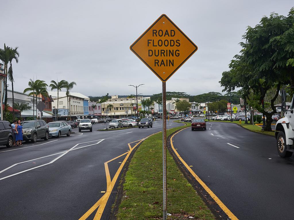 Road Floods During Rain
