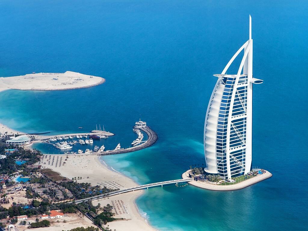 Wo befindet sich das Burj al Arab Hotel