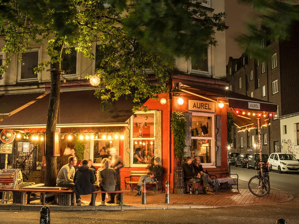 Eine Bar in Altona