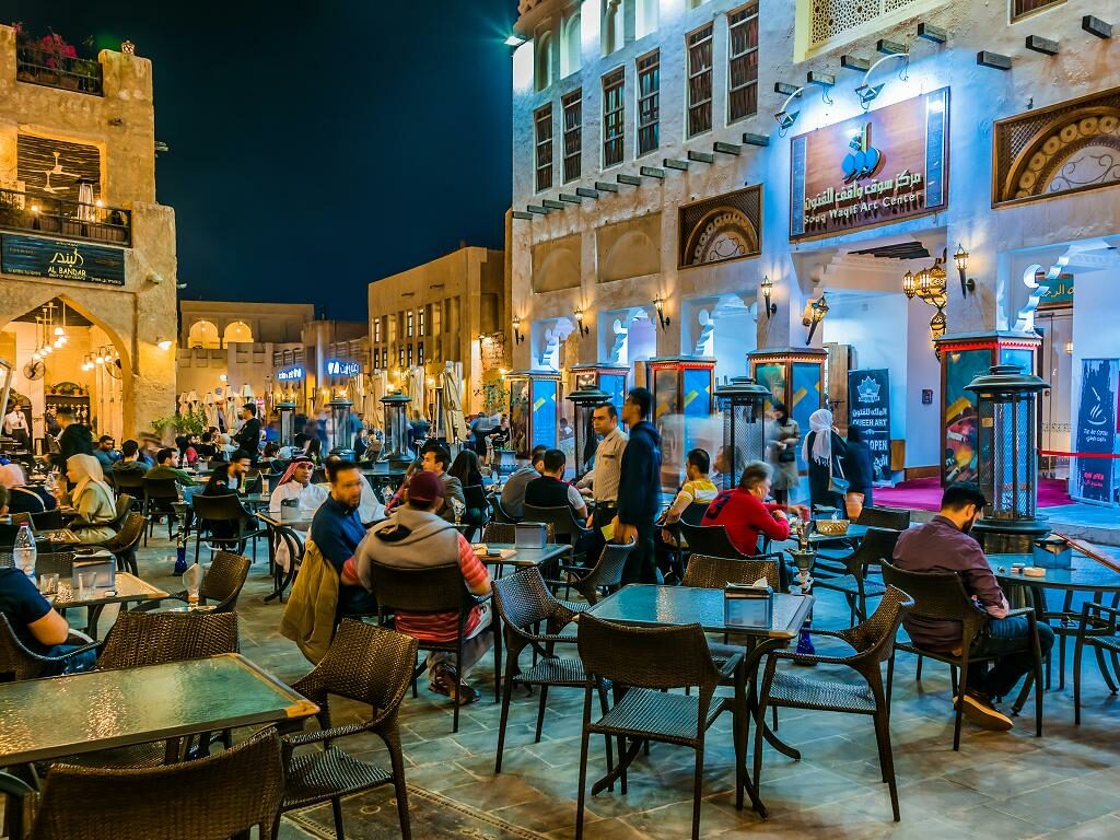 Essen und Trinken in Doha