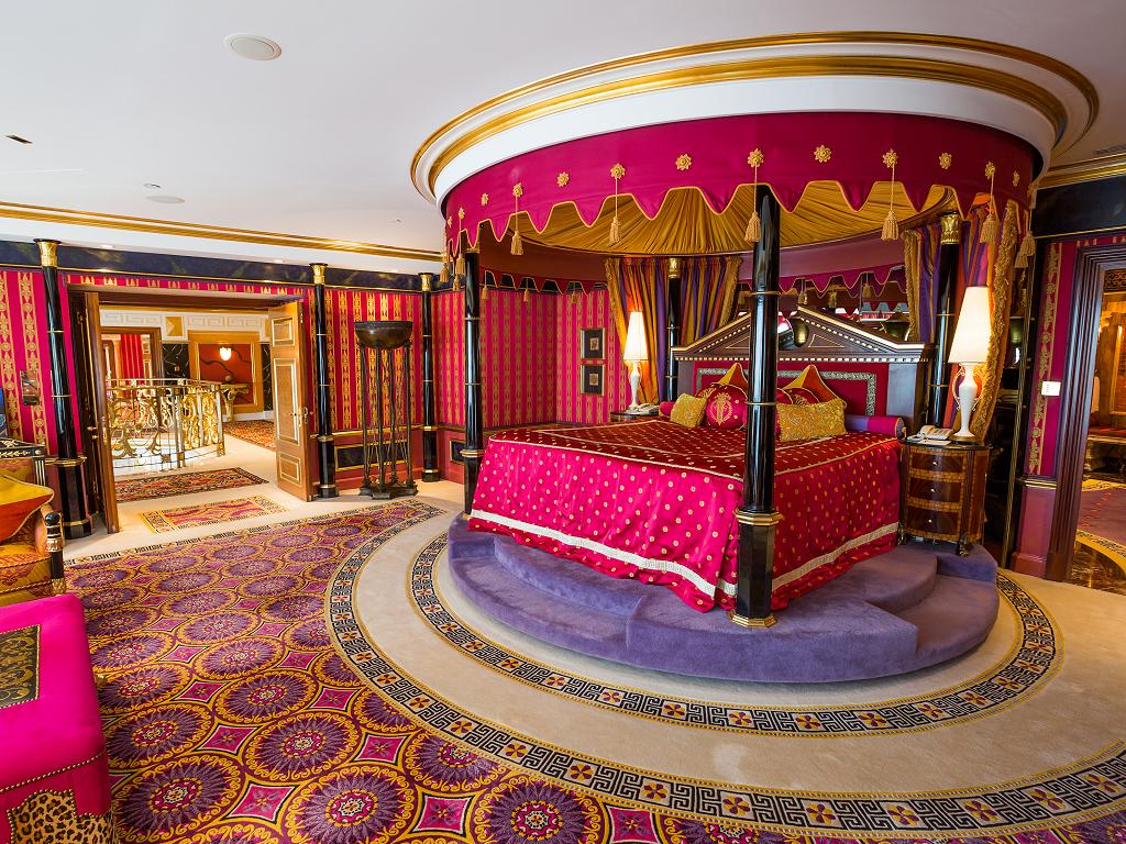 Schlafzimmer in der Royal Suite