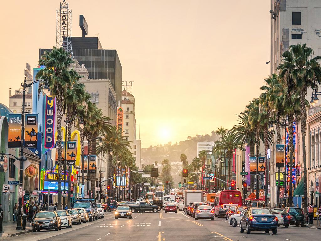 Los Angeles Hollywood Boulevard