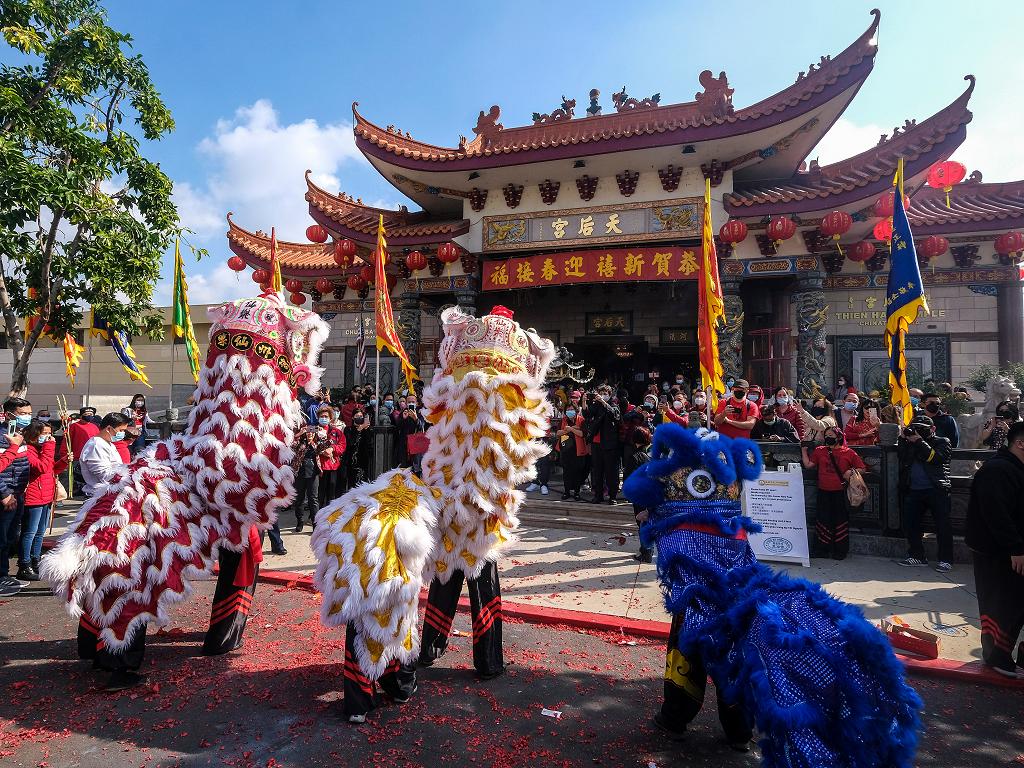 Veranstaltung in der Chinatown 