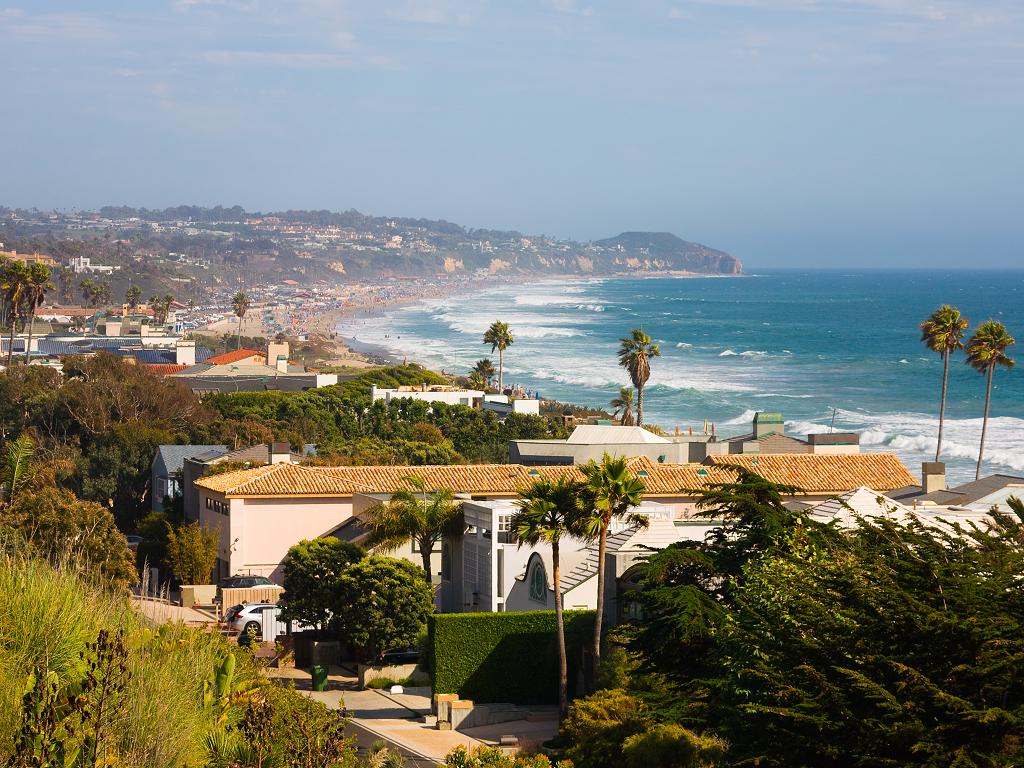 Blick auf Malibu