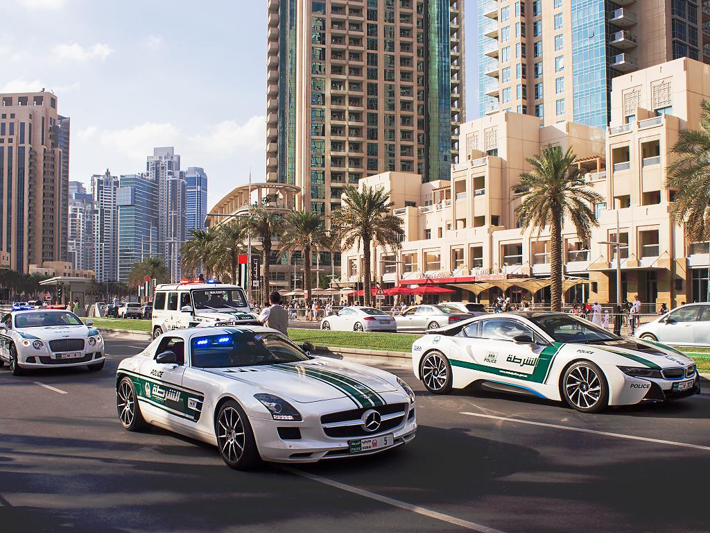 Dubai Police Car