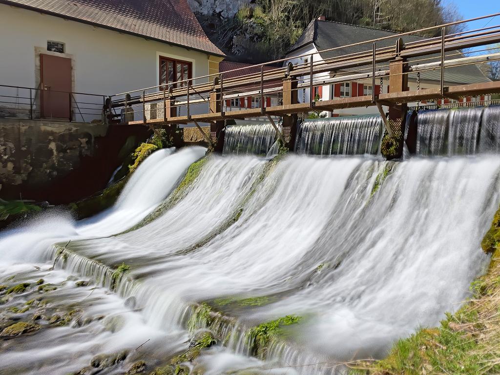 Wasserfall beim Gasthof