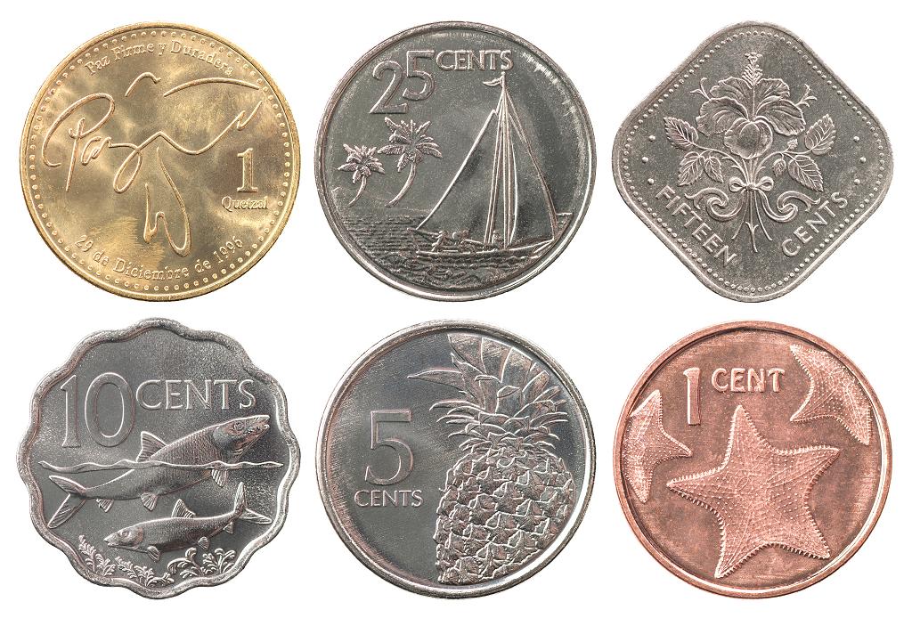 Bahamas Münzen