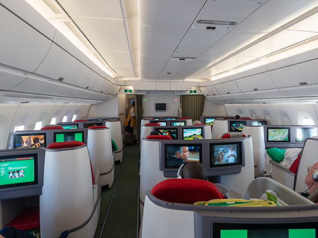 Business Class Ethiopian Airlines