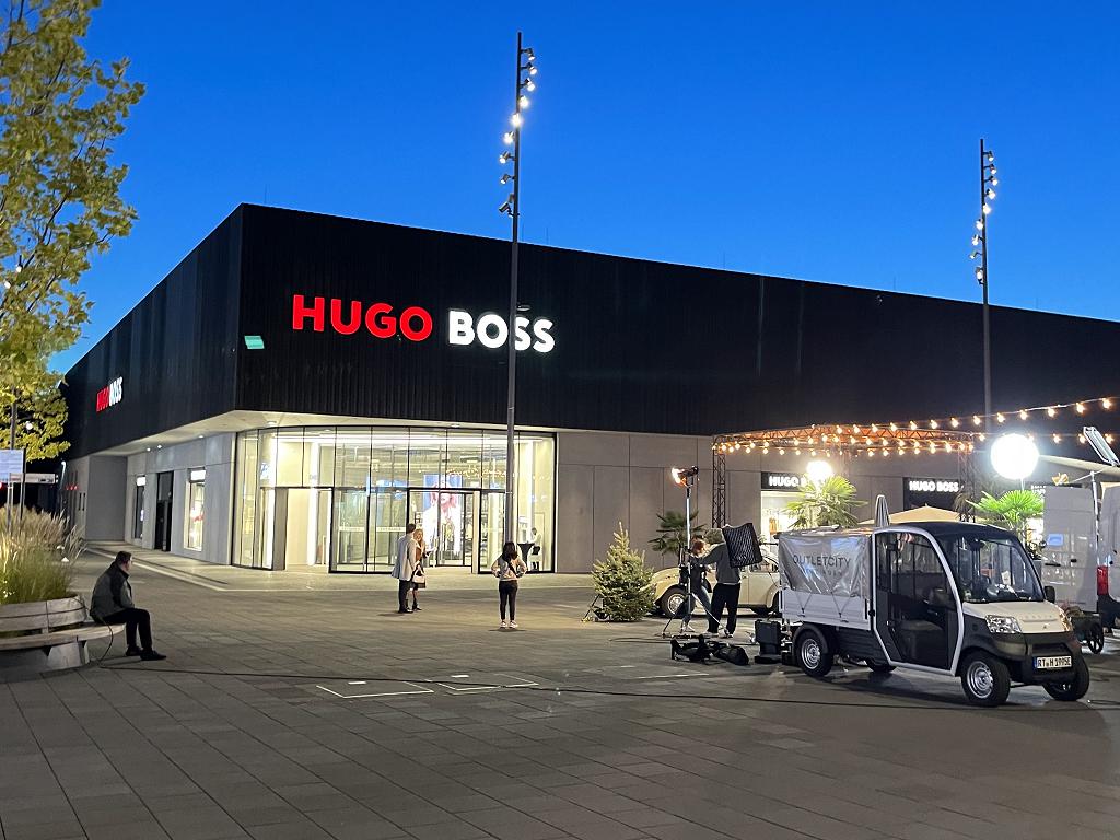 Flagship Store von Hugo Boss in Metzingen