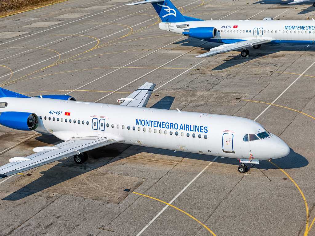 Flugzeuge von Montenegro Airlines