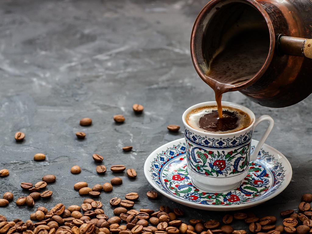Natürlich sollte man auch einmal den Türkischen Kaffee probieren